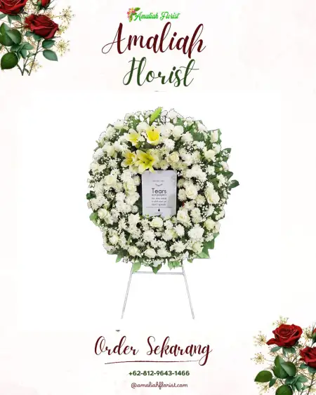 Krans Bunga Duka Ketitanglor